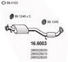 HYUNDAI 2865028021 Middle Silencer
